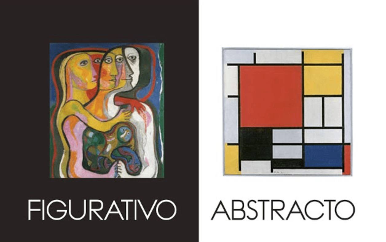 Figurativo vs abstracto